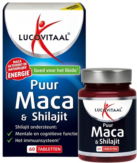 LUCOVITAAL MACA  SHILAJIT PUUR 60ST